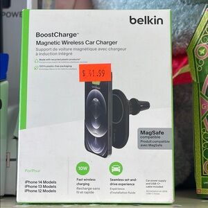 Belkin Black BoostCharge Magnetic Car Charger